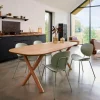 ACACIA Mesa De Comedor Con Patas En X