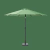 ALU Parasol Sin Pie Verde