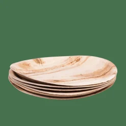 ARECA LEAF Platos Juego De 6 Natural