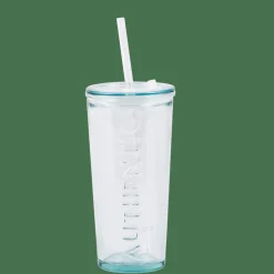 AUTHENTIC Vaso Con Pajita Transparente