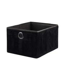 BASIC Cesta Plegable Negro