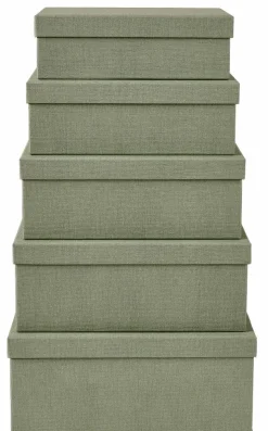 BIGSO Organizador De Cajón 5 Partes Suelt. Menta