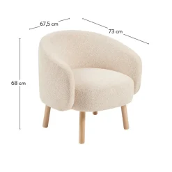 BOLI Butaca An. Asiento: 67,5 Cm