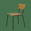 BRODY Silla De Comedor Natural