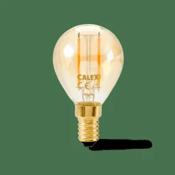 CALEX Bombilla De Filamento E14 Dorado