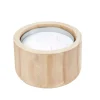 CITRONELLA WOOD Vela De Jardín Blanco