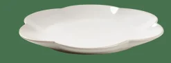 DAHLIA FLOWER Plato Blanco