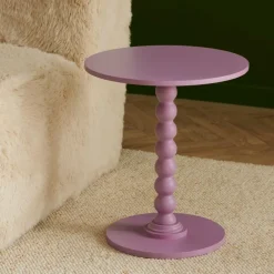 DOPPIO Mesa Auxiliar 45 Cm Morado Claro