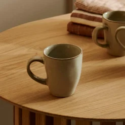 EARTH MARL Taza Con Asa 20 CL Crema