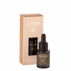 ESCAPE INDIAN INSPIRATION Vela Perfumada En Vaso Negro, Cobrizo, Multicolor