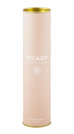 ESCAPE INDIAN INSPIRATION Vela Perfumada En Vaso Negro, Cobrizo, Multicolor