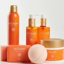 ESCAPE ORIENTAL SPIRIT Jabón De Mano En Dispensador Naranja