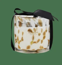 ESCAPE WORLD OF GOA Vela Perfumada En Vaso Blanco, Dorado, Multicolor