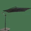 FIJI Parasol Colgante Sin Pie Negro