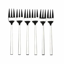 FINE Cucharillas De Café Juego De 6 Plateado