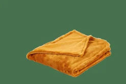 FLANELLA Manta Amarillo Oscuro