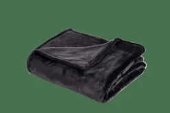 FLANELLA Manta Gris Oscuro