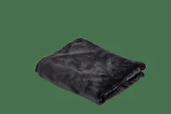 FLANELLA Manta Gris Oscuro
