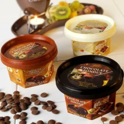 FONDUE Chocolate Para Fundir Chocolate Amargo Marrón Oscuro