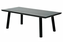 FORMAX Mesa De Jardín Con Patas Negro