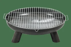 FUEGO Parrilla Para Barbacoa Plateado