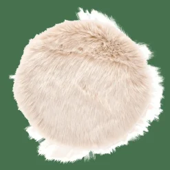 FUR MIX Cojín Para Silla Blanco