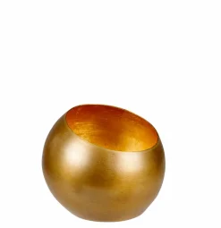 GIMINI Soporte Para Vela Pequeña Dorado