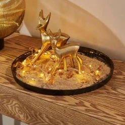 GOLDY Decorativa Ciervo Dorado