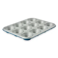 GREENBAKE Molde Para El Horno Para 12 Muffins Azul