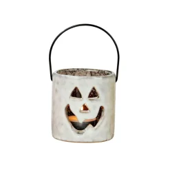 HALLOWEEN Portavelas Blanco