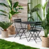 IMPERIAL Silla Plegable Negro