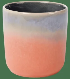 JESSIE ORANGE Taza Sin Asa Naranja
