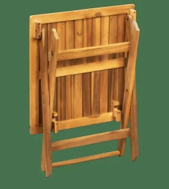 JOSHUA Mesa Plegable Marrón