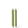 LED Vela Larga Led Verde