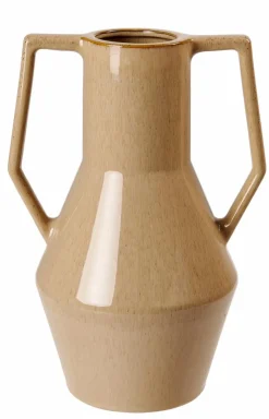 LINDE Florero Marrón Claro