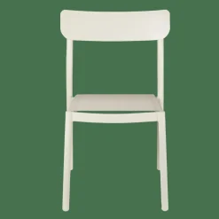 MAVAS Silla Apilable Blanco