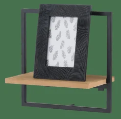 MIX&MATCH Estantería De Pared Negro, Natural