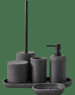 MOON Dispensador De Jabón Negro, Gris Oscuro