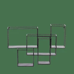 MULTO Estantería Para Colgar Negro