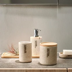 NEW RESIN Dispensador De Jabón Natural