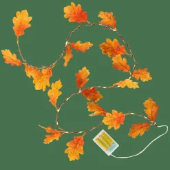 OAK LEAF Guirnalda Marrón