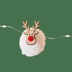 OH DEER Guirnalda Con 20 Leds Blanco