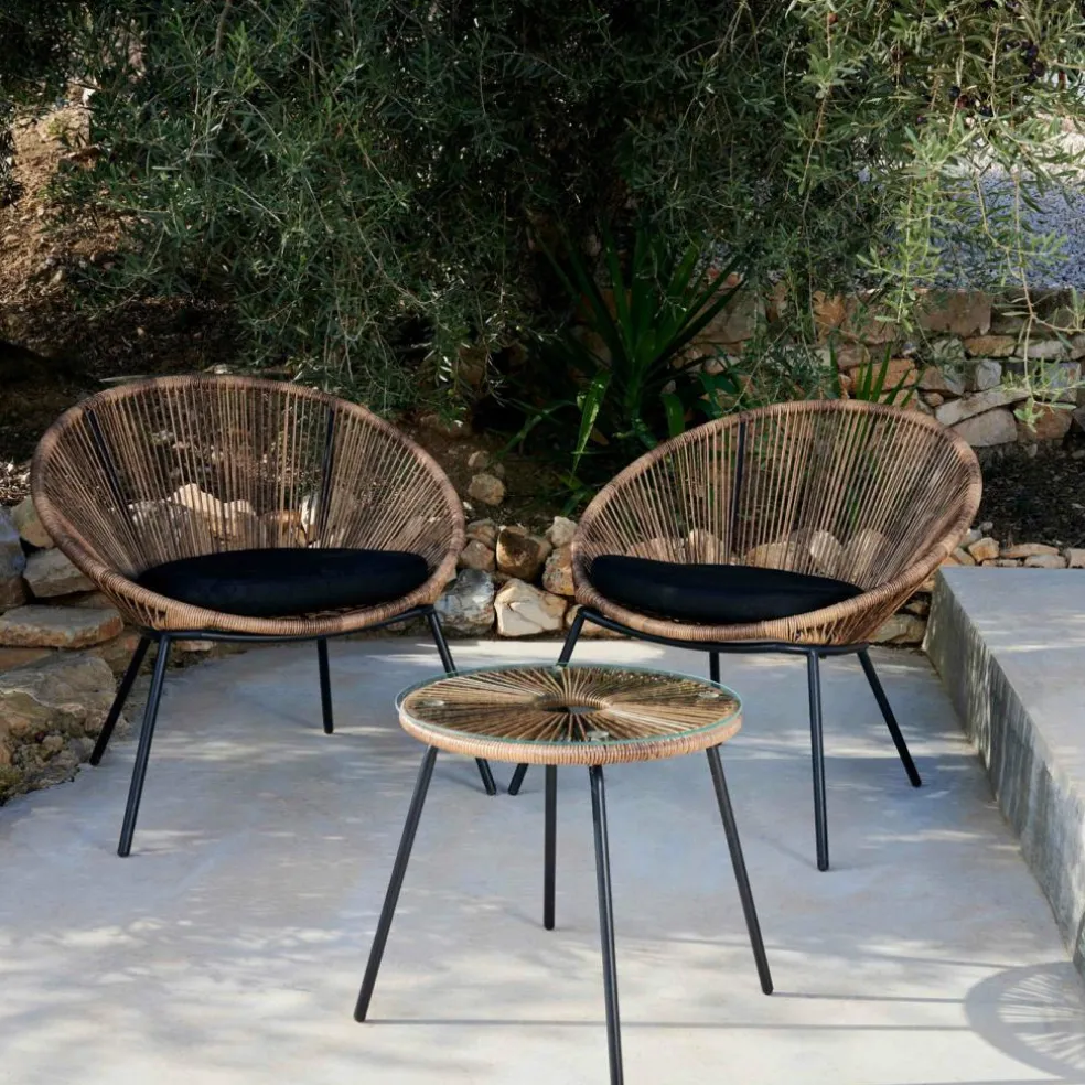 PAPAYO & ACAPULCO Conjunto Lounge Natural