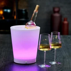 PARTY Enfriador De Vino Con Led Amb Blanco