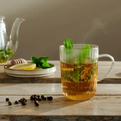 PAUSA Vaso De Té Con Asa 45 CL Transparente