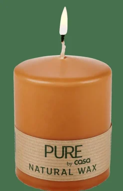 PURE Vela Cilíndrica Caramelo