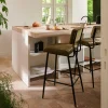 ROXY Silla De Bar Prof. Asiento: 44 Cm