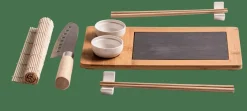 SAMOURAI Juego Para Sushi De 10 Piezas Natural