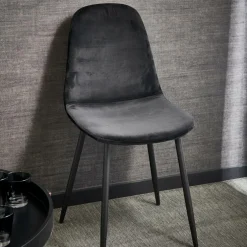 SILKE Silla De Comedor Negro