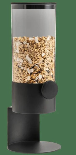 SIRIAL Dispensador De Cereales Negro